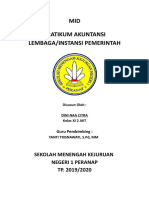 PRATIKUM AKUNTANSI PEMERINTAH