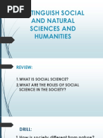 Defining Social Sciences and Society | PDF | Social Science | Natural ...