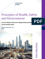 CGE653-Chapter 1 Part 1 HSE Principles and OSH Movement in Malaysia