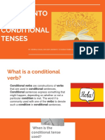 A Guide Into Spanish Conditional Tenses: By: Sherelle Higgs, Vaccaro Adderley, Tatianna Forbes, Kai Basden