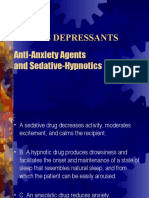 CNS Depressants Anti Anxiety Agents and Sedative Hypnotics