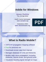Radio Mobile For Windows