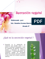 Secreción Vegetal 8