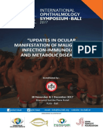 Updates in Ocular Manifestation of Malignancy, Infection-Immunology and Metabolic Diseases