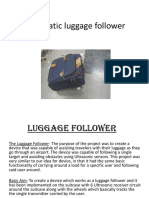 Automatic Luggage Follower