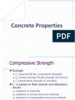 Lecture 2b - Concrete Properties