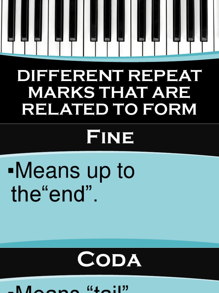 Understanding Musical Repeat Marks | PDF