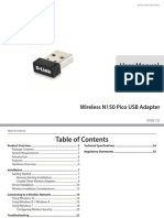 User Manual: Wireless N150 Pico USB Adapter