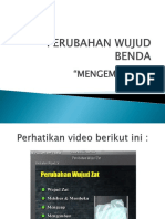 Perubahan Wujud Benda