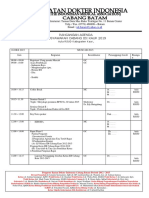 Rancangan Agenda Muscab IDI Kaur