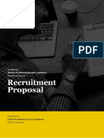 Recruitment Proposal