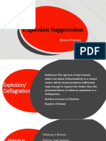 Explosion Suppression: Shivam Pandey