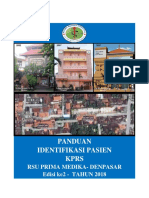 Panduan Identifikasi Pasien.