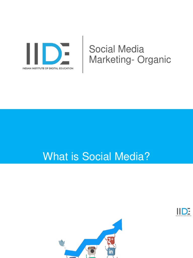 SMM Organic Handbook | PDF | Facebook | Linked In