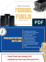 Fossil Fuels: Mineral Resources