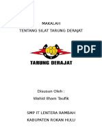 MAKALAH Tarung Derajat