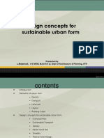 Design Concepts For Sustainable Urban Fo