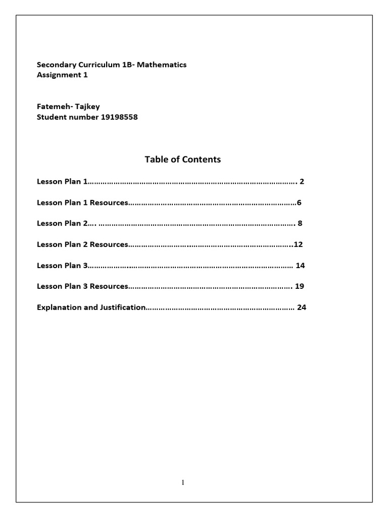 Year 10 Linear Relationships Lesson Plan | PDF | Pedagogy | Teachers