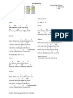 Still by Hillsong Ukulele Song Sheet