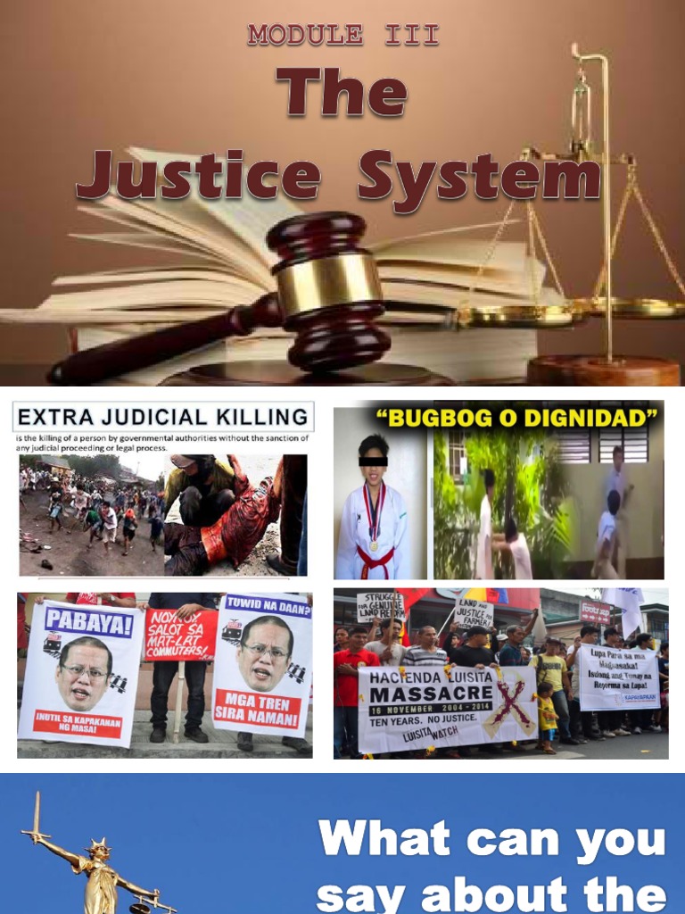 Justice System and Fairness in the Philippines | PDF