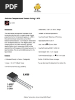 Arduino Temperature Sensor Using LM35