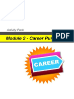 Module 2 - Career Pursuit Activity Pack