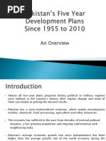FiveYear Plans of Pakistan PDF Government Of Pakistan Pakistan