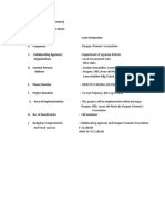 Technical Proposal (Igp For Women) I. Proposal Information Sheet