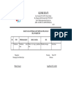 Hasil Evaluasia KOTAK SARAN Maret