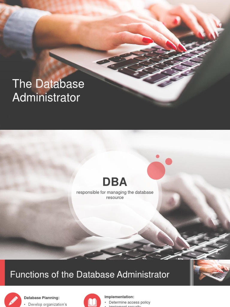 Database Administrator | PDF | Relational Model | Databases