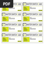 Master Swatch Master Swatch: Property Property