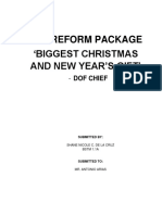 Tax Reform Package Biggest Christmas and New Year'S Gift': - Dof Chief