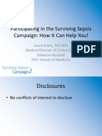 Participating in The Surviving Sepsis Campaign: How It Can Help You!