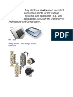 Ground Fault Circuit Interupter Outlets