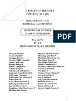 Remedial Law Review 1 Digests 2019