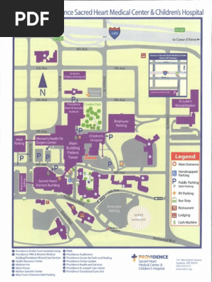 Sacred Heart Campus Map