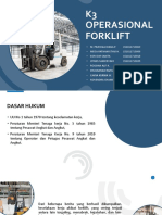 K3 Operasional Forklift