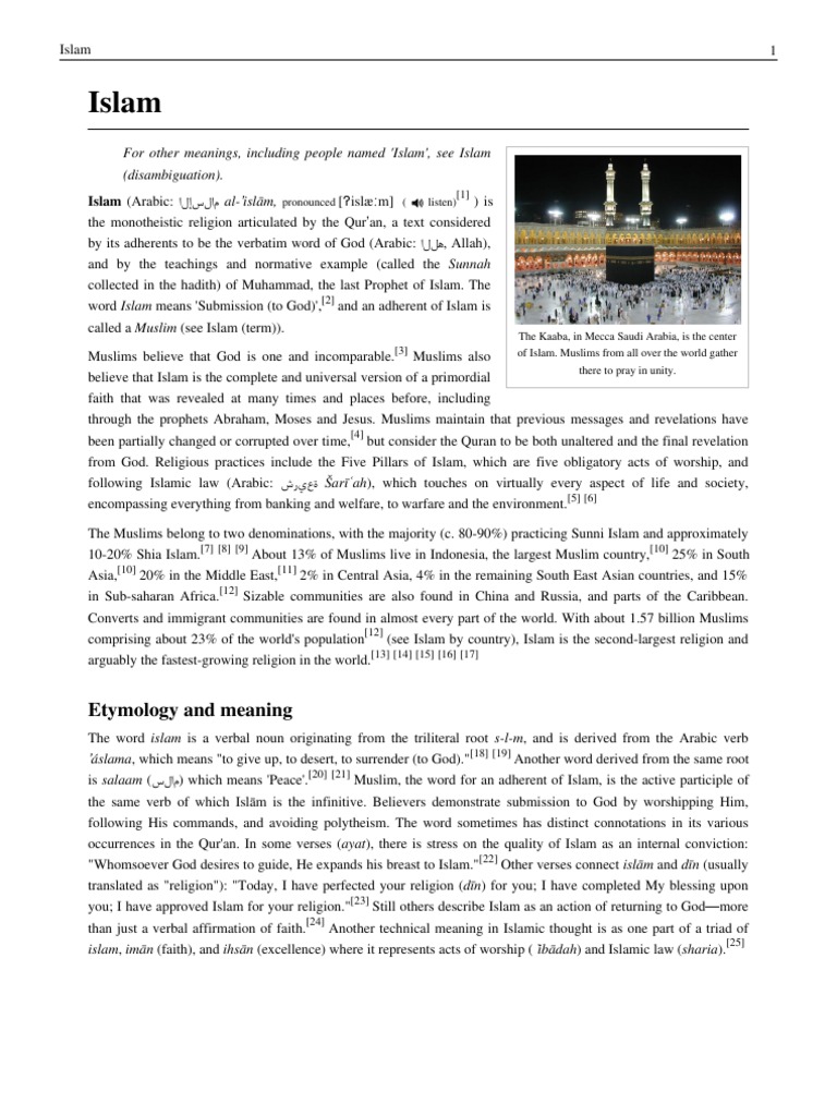 Understanding Islam: Beliefs and Practices | PDF | Shia Islam | Jihad