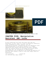 CHAPTER FOUR: Manipulation Resistant (MP) Locks: LSS+ Electronic Infobase Edition Version 5.0