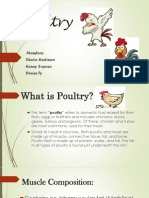 Poultry: Members: Shaira Restauro Kenny Soposo Denise Ty