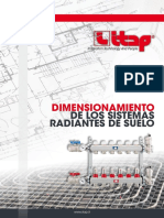 Dimensionamiento de Los Sistemas Radiantes Del Suelo