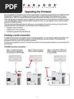 Upgrading The Firmware: Creating A Serial Connection