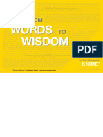 Knime - Words To Wisdom