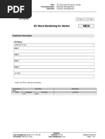 Sap MM Im Me2o SC Stock Monitoring For Vendor