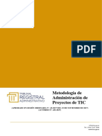 Metodología para La Administración de Proyectos TIC PDF