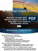 4G Wireless: Future of Voip