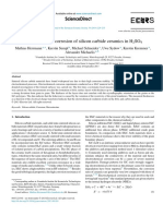 Electrochemical Corrosion of Silicon Carbide Ceramics in H SO