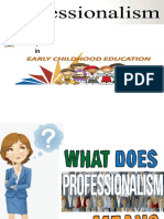 Professionalism in ECE
