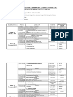 Rundown Acara Pratikum Lapangan Terpadu 2019 (2019)