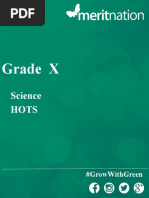 Science Grade 10 HOTS Questions 1573019603